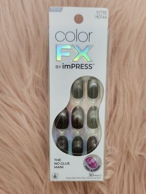 Brand New IMPRESS COLOR FX False Nails-M